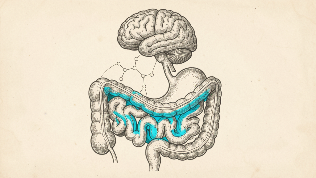 GLP-1 receptor mechanism diagram showing appetite suppression, slowed gastric emptying, and insulin release pathways
