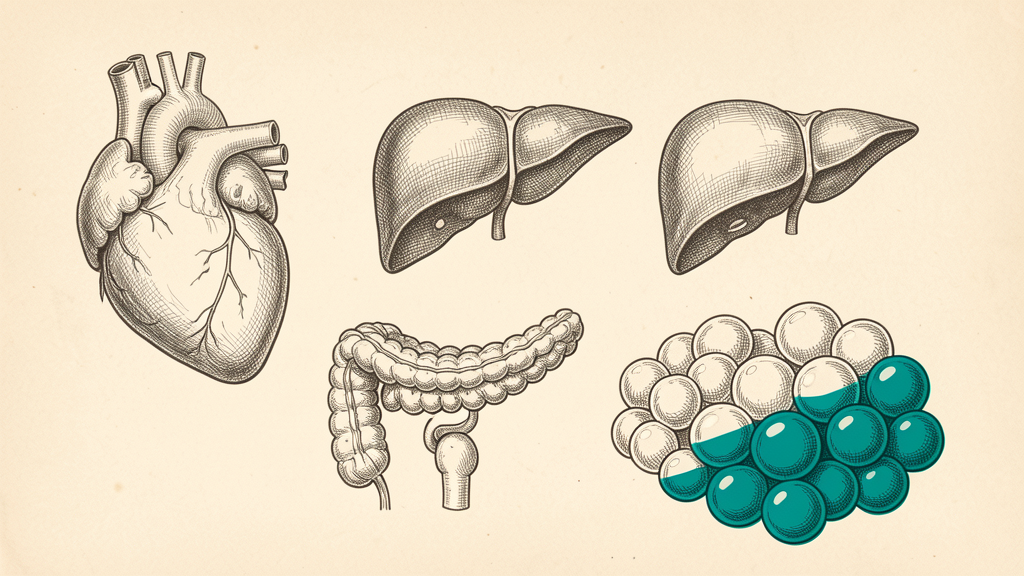 Tirzepatide research applications across metabolic, cardiovascular, renal, hepatology, and comparative fields